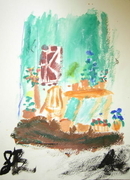 Flowers and chairs