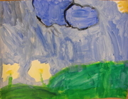 Rainy clouds by Caitlyn