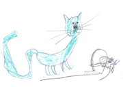 The mouse that got away by Bianca age 5